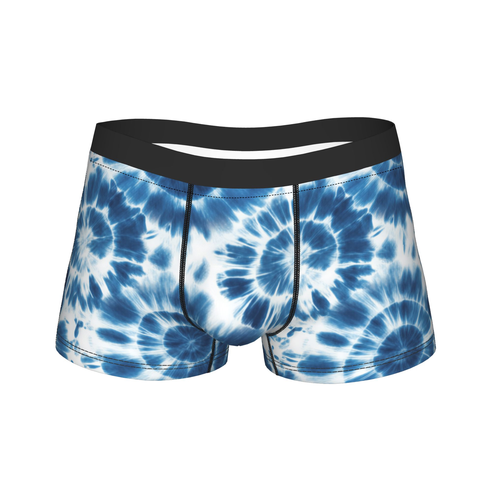 Shibori Tie Dye - Boxer con motivo tie-dye shibori senza