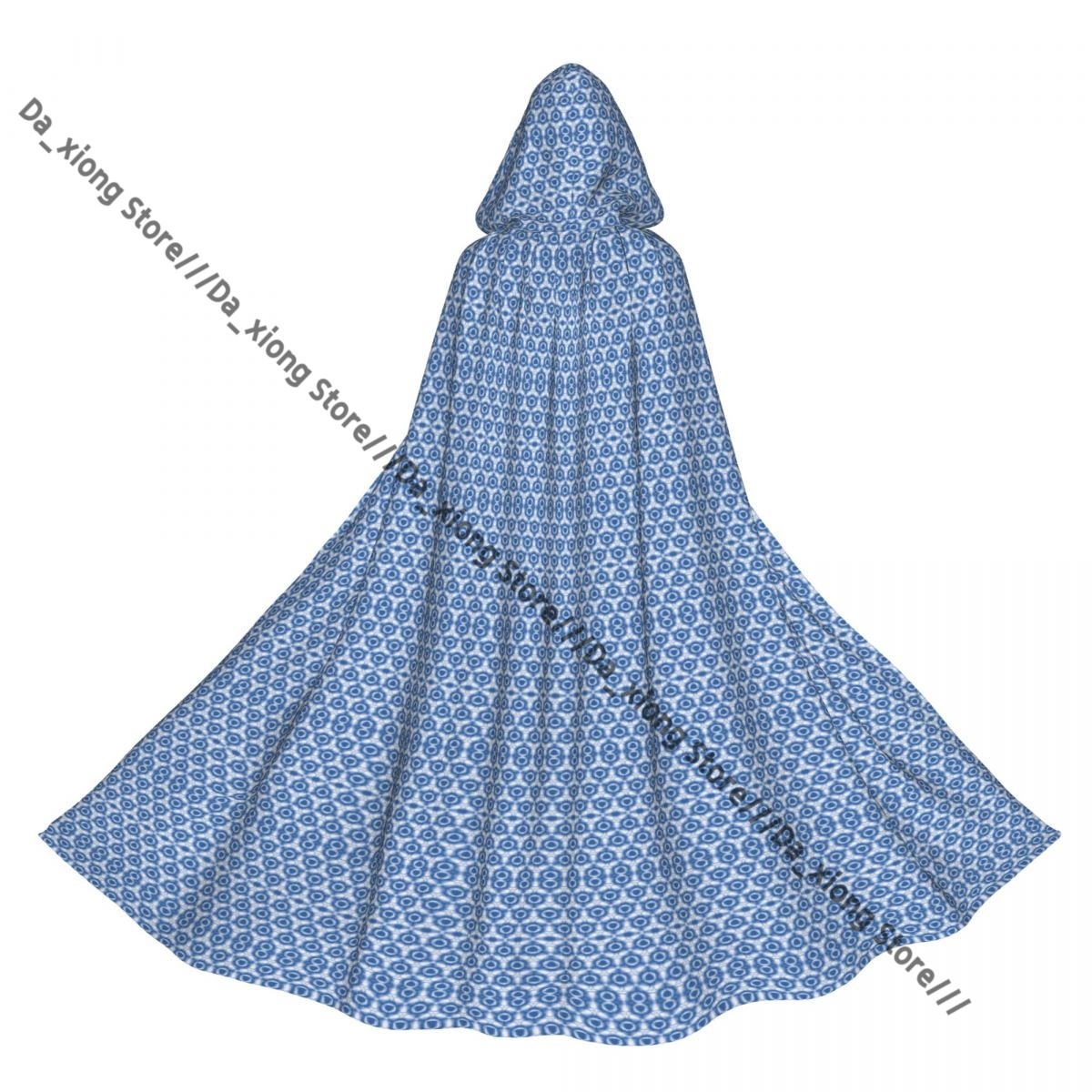 Shibori Tie Dye - Mantello unisex di Halloween sfocato Shibori