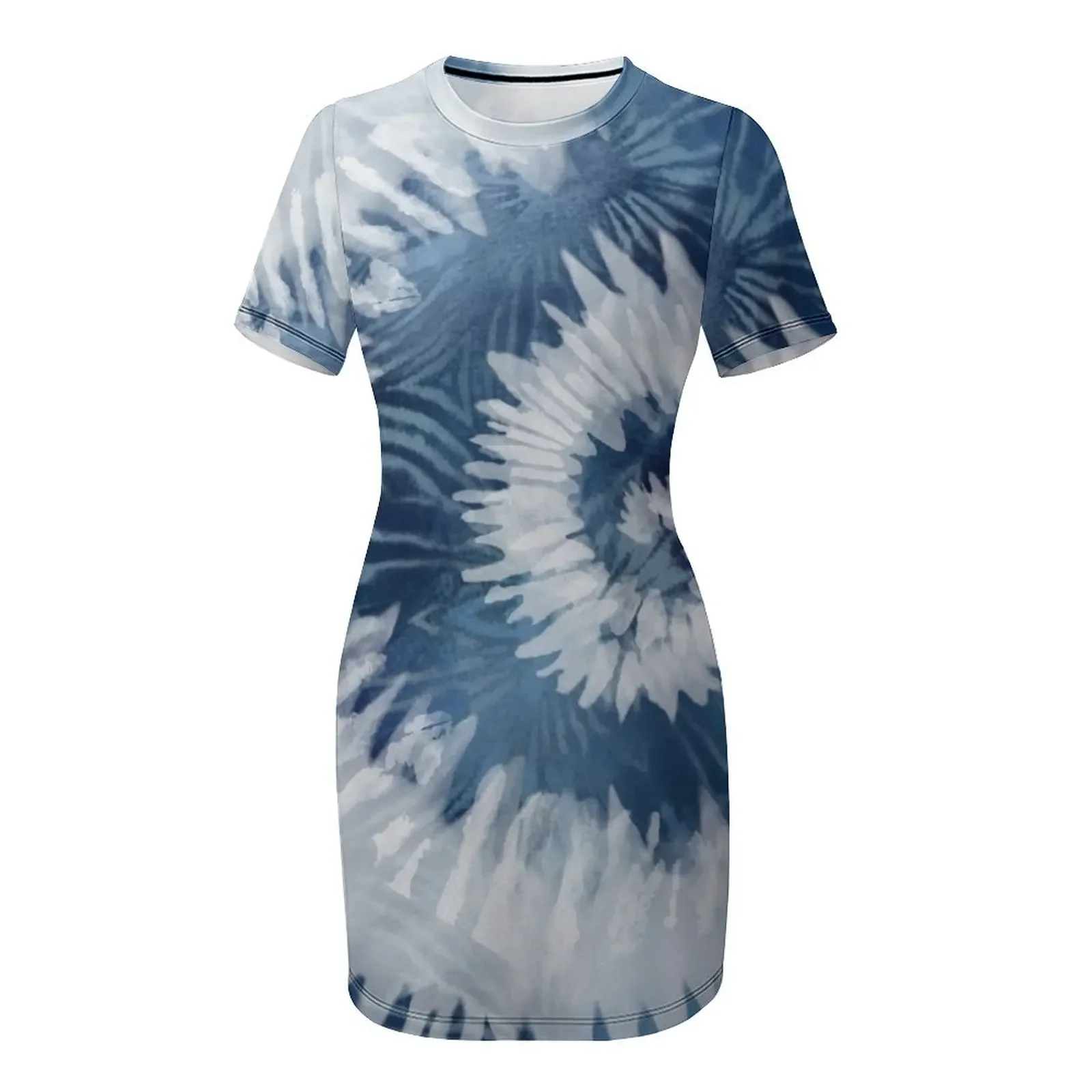 Abito a maniche corte Indigo T - Shibori Tie Dye recensione e prezzo
