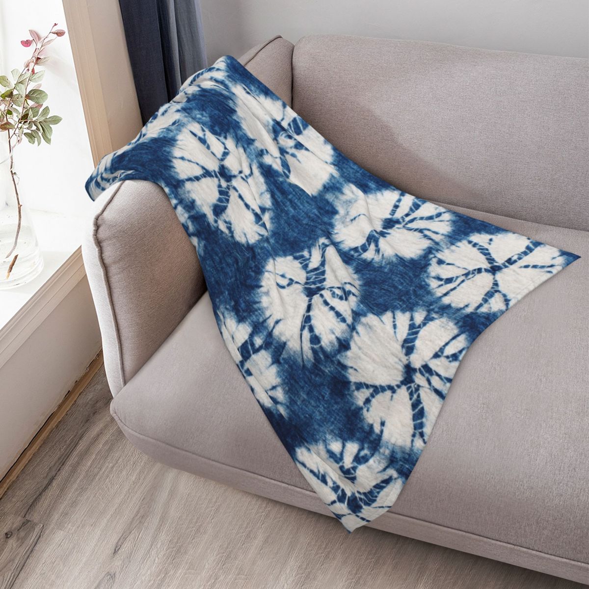 Coperta in Finta Pelliccia con - Shibori Tie Dye recensione e prezzo