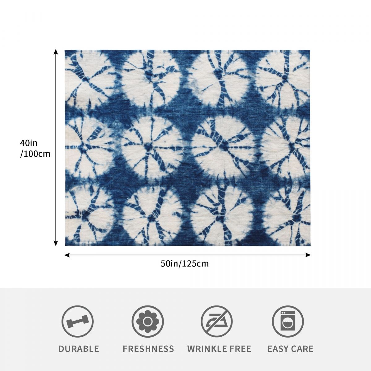 Coperta in Finta Pelliccia con - Shibori Tie Dye recensione e prezzo